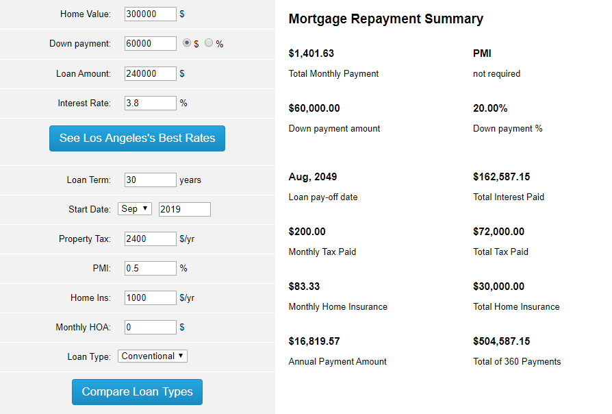 Mortgage Calculator