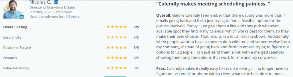 calendly review