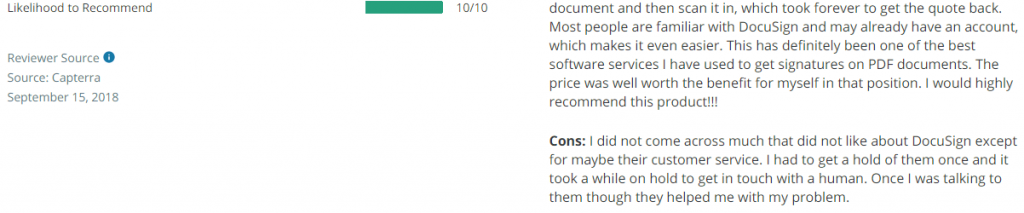 DocuSign review 2