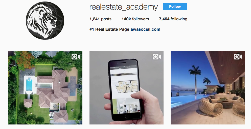 real estate business_insta profile