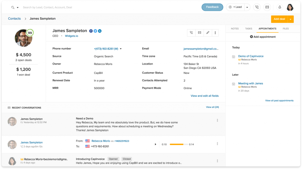 what is inside sales_crm